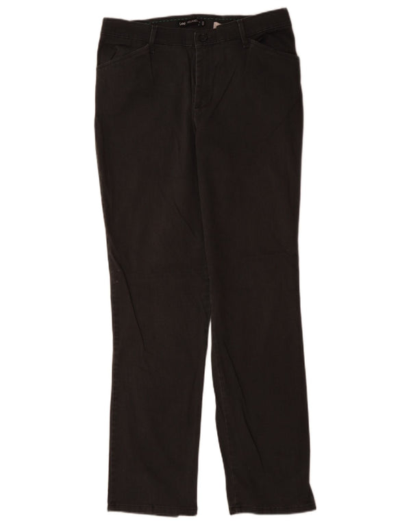 Pantaloni casual LEE pentru femei, cu croiala relaxată, US 8 Medium W32 L30, bumbac gri