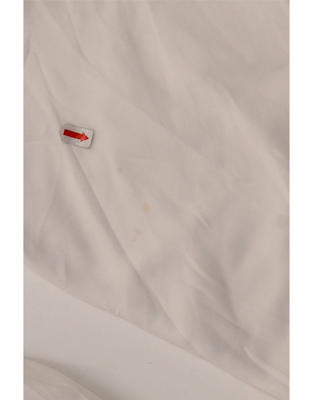 Jachetă de top pentru trening grafic ASICS pentru bărbați, alb mediu, poliester bloc de culoare