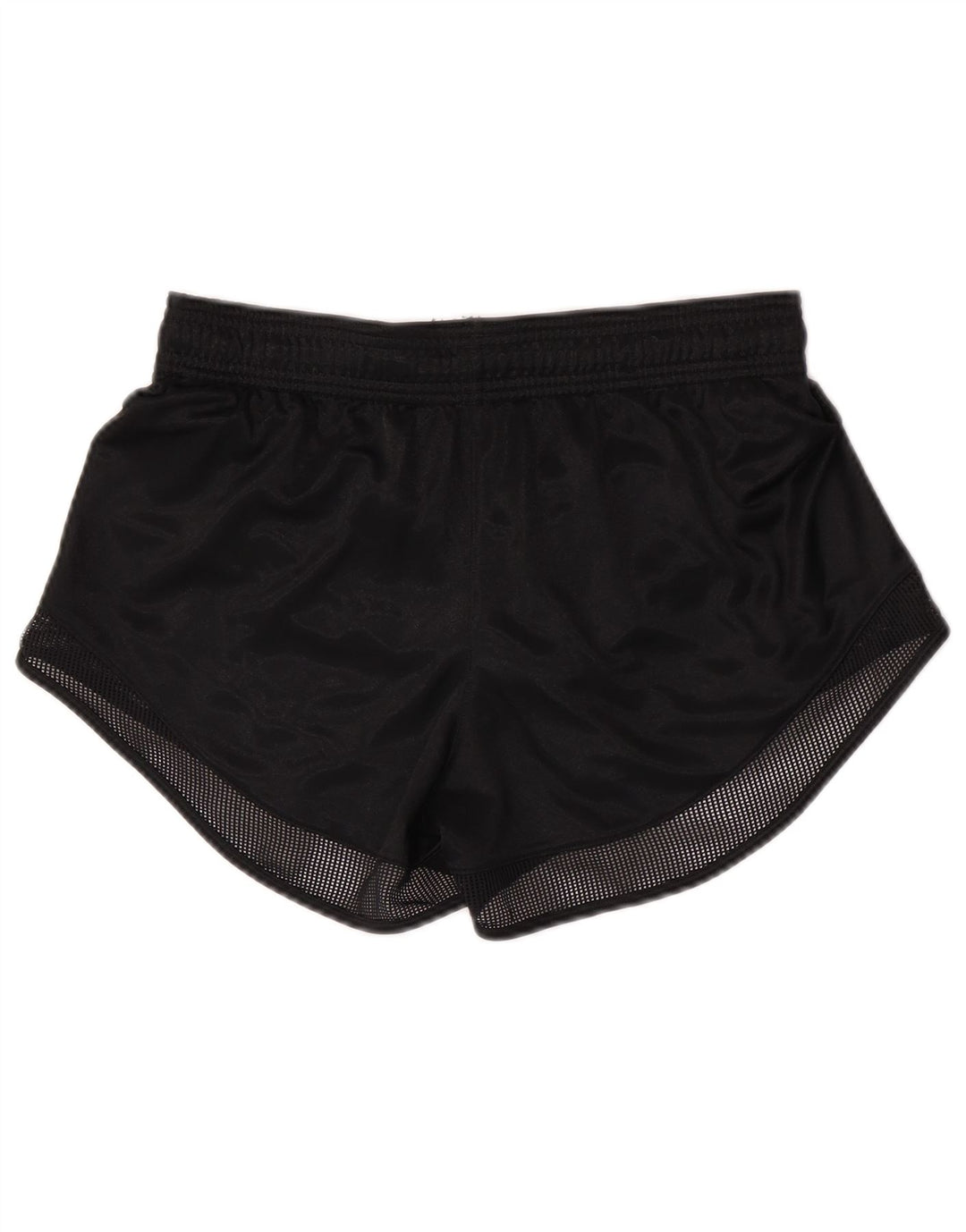 Pantaloni scurți sport Nike Dri Fit pentru femei UK 10, poliester negru mic