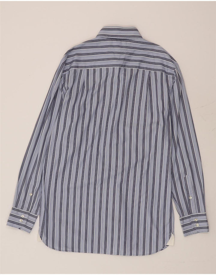 Cămașă Tommy Hilfiger pentru bărbați, bumbac cu dungi albastre medii