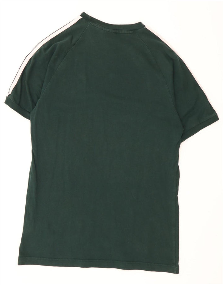 Tricou pentru bărbați Adidas Top, bumbac verde mediu