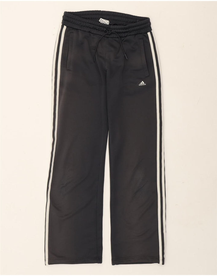Pantaloni de trening Adidas pentru femei UK 10 Small Gri Poliester