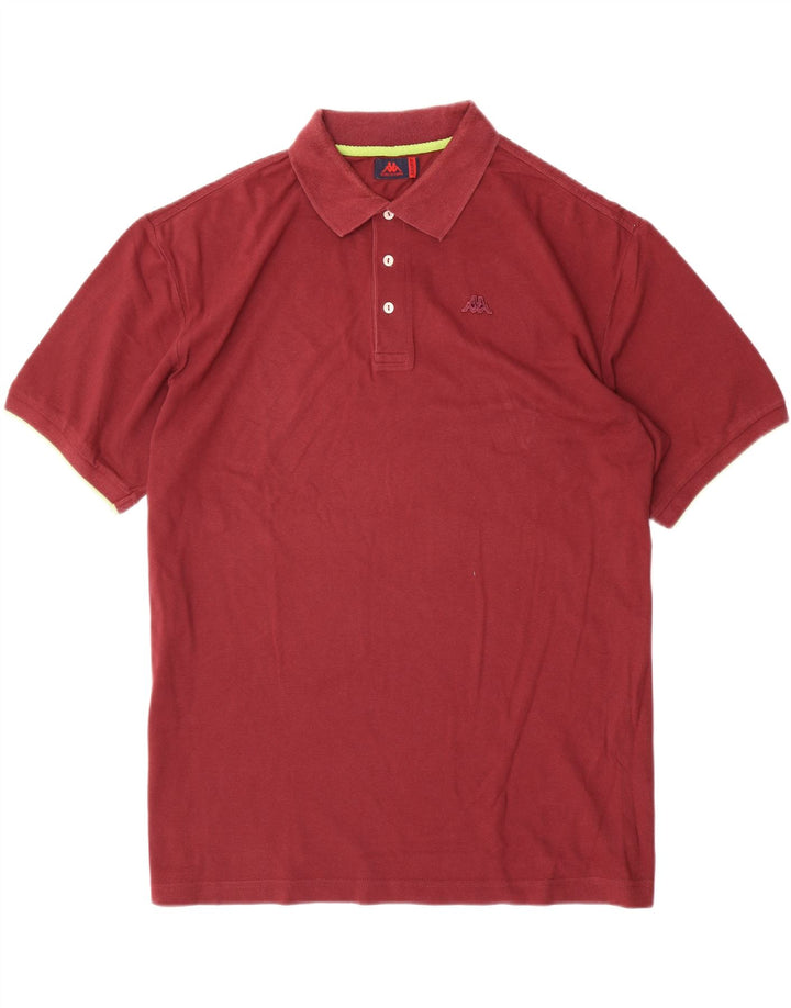 Cămașă polo pentru bărbați KAPPA 2XL bumbac maro