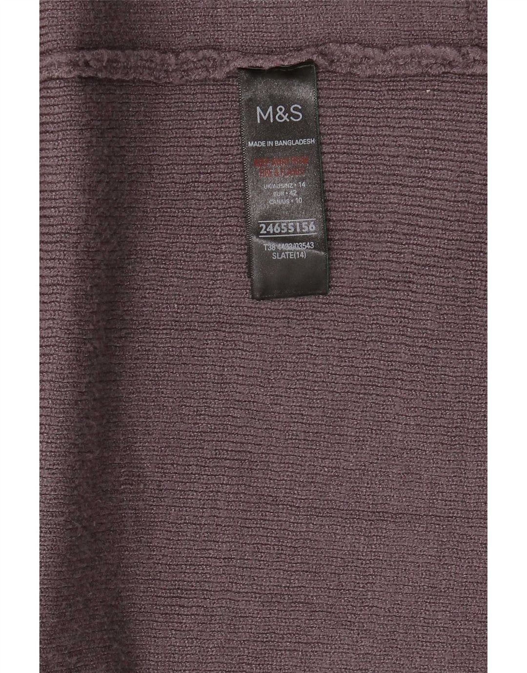 Pulover cardigan deschis pentru femei Marks & Spencer UK 14 mare gri