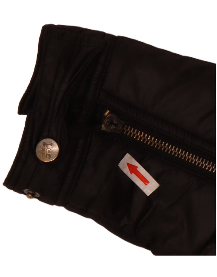 Jachetă militară căptușită Lee Boys 11-12 ani poliester negru