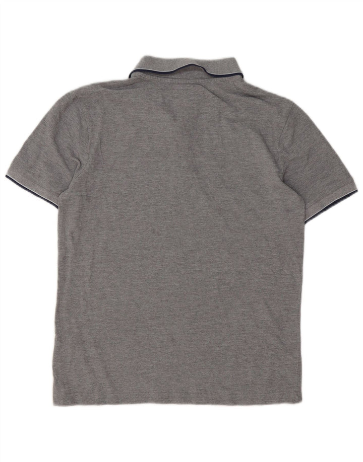 Tricou Polo Băieți Kappa 13-14 Ani Bumbac Gri Mediu