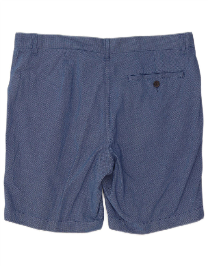 Pantaloni scurți chino pentru bărbați Marks & Spencer W34, mare, albastru, bumbac