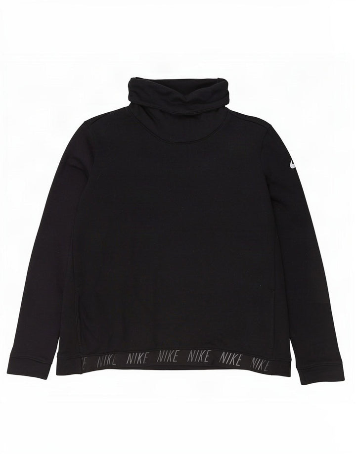 Pulover pentru bărbați Nike Dri Fit Graphic Pulover XL Poliester negru