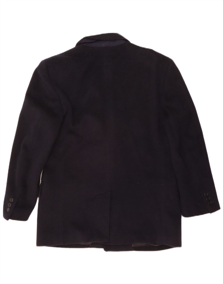 Blazer pentru bărbați San Remo UK 36 Mic Lână bleumarin