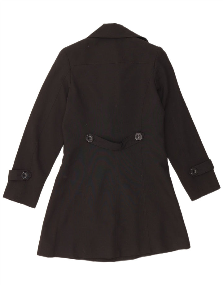 Trench pentru femei Trend UK 10 Poliester negru mic