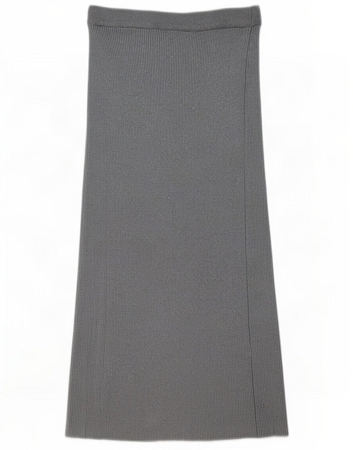 Fusta Maxi pentru Damă Zara Mediu L28 L34 Gri Viscoză
