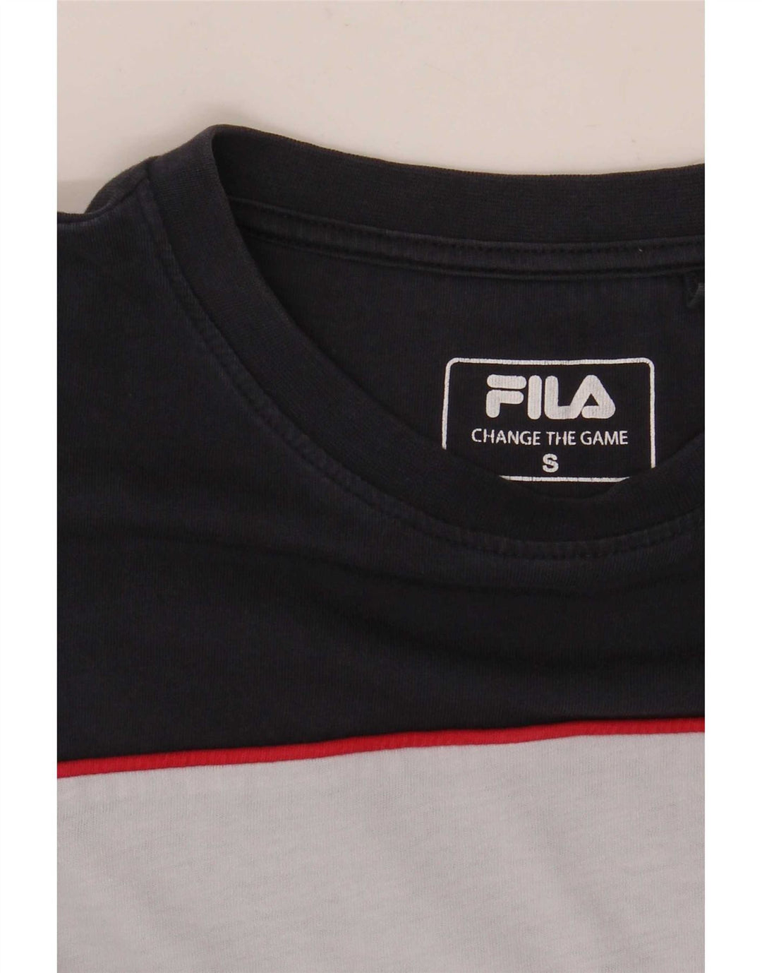 Tricou cu grafică Fila pentru bărbați Top mic, bleumarin, color block