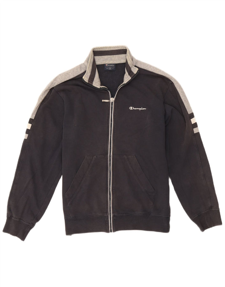 Jachetă de trening pentru femei Champion UK 14 Medium Bleumarin Colorblock