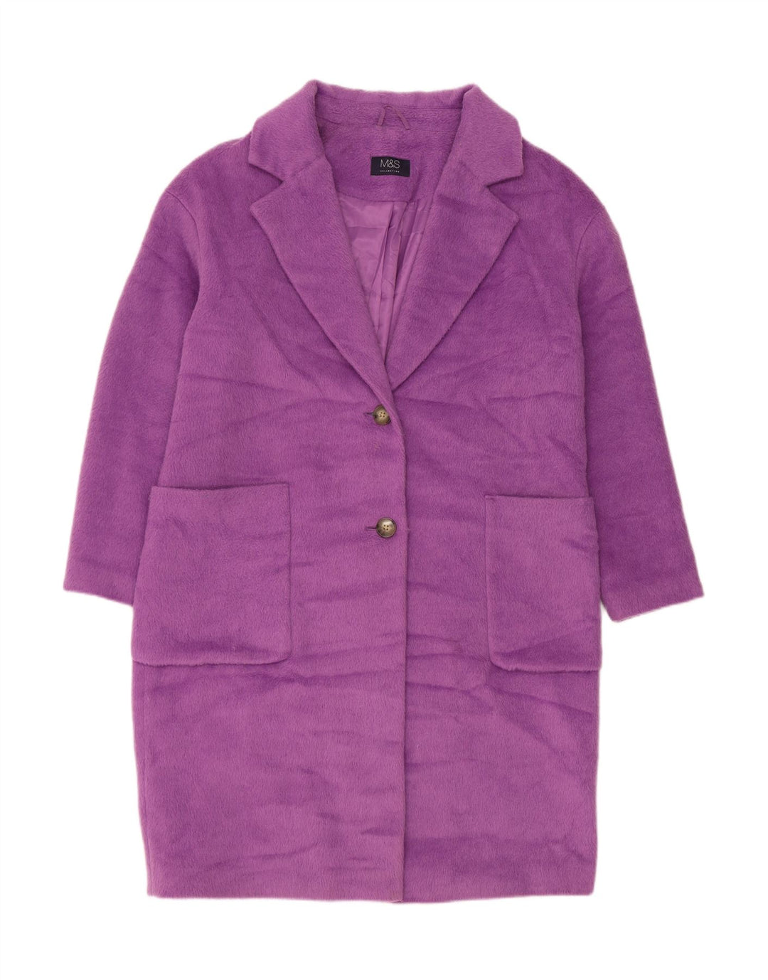 Palton pentru femei Marks & Spencer UK 14, mare, violet, poliester