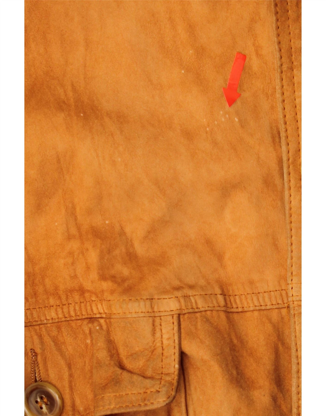 DESI Mens Suede Bomber Jacket UK 44 2XL Brown Leather Vintage Desi and Second-Hand Desi from Messina Hembry 