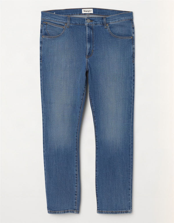 Blugi pentru bărbați Wrangler Larston Slim W36 L32 Bumbac albastru
