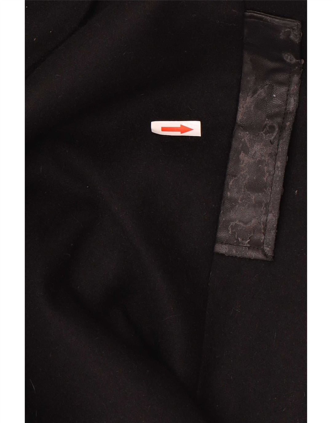Pardesiu pentru femei Armani Jeans IT 48 XL Lână neagră