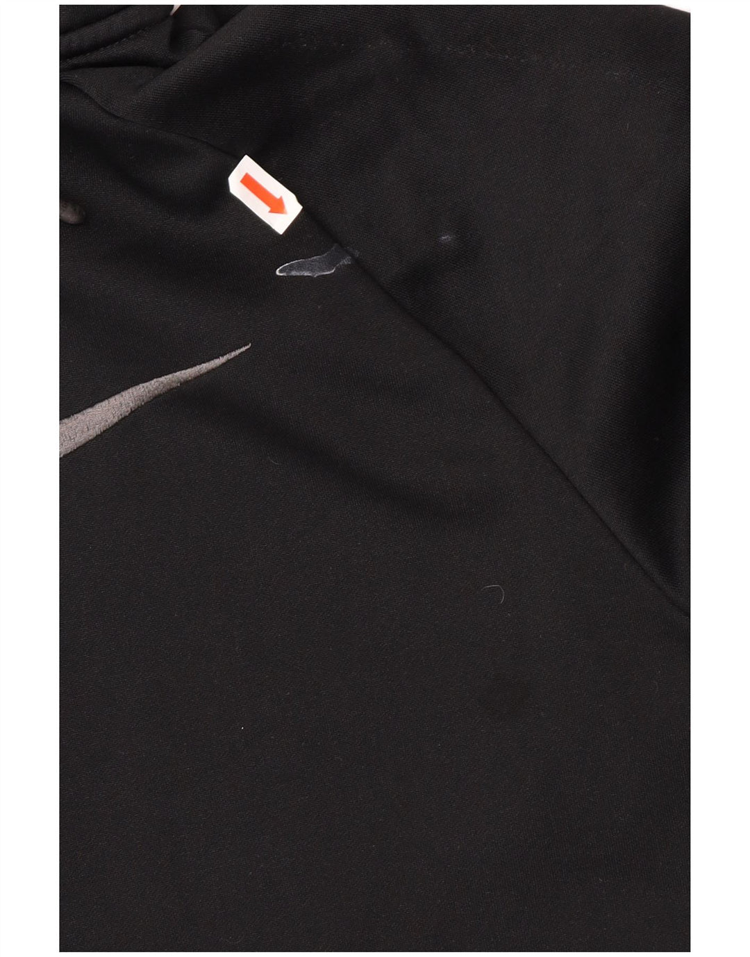 Pulover NIKE pentru bărbați Dri Fit, cu fermoar, poliester mediu negru