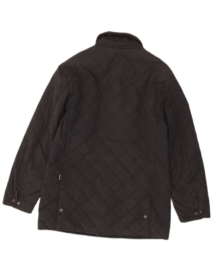 Jachetă matlasată pentru bărbați Barbour UK 38 Medium Black