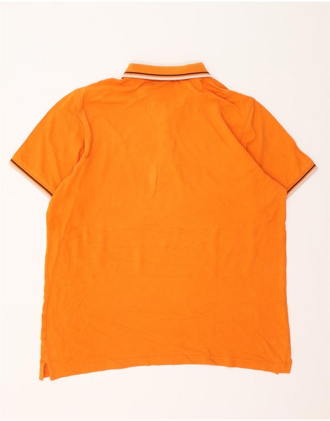 LOTTO Mens Polo Shirt XL Orange Vintage Lotto and Second-Hand Lotto from Messina Hembry 