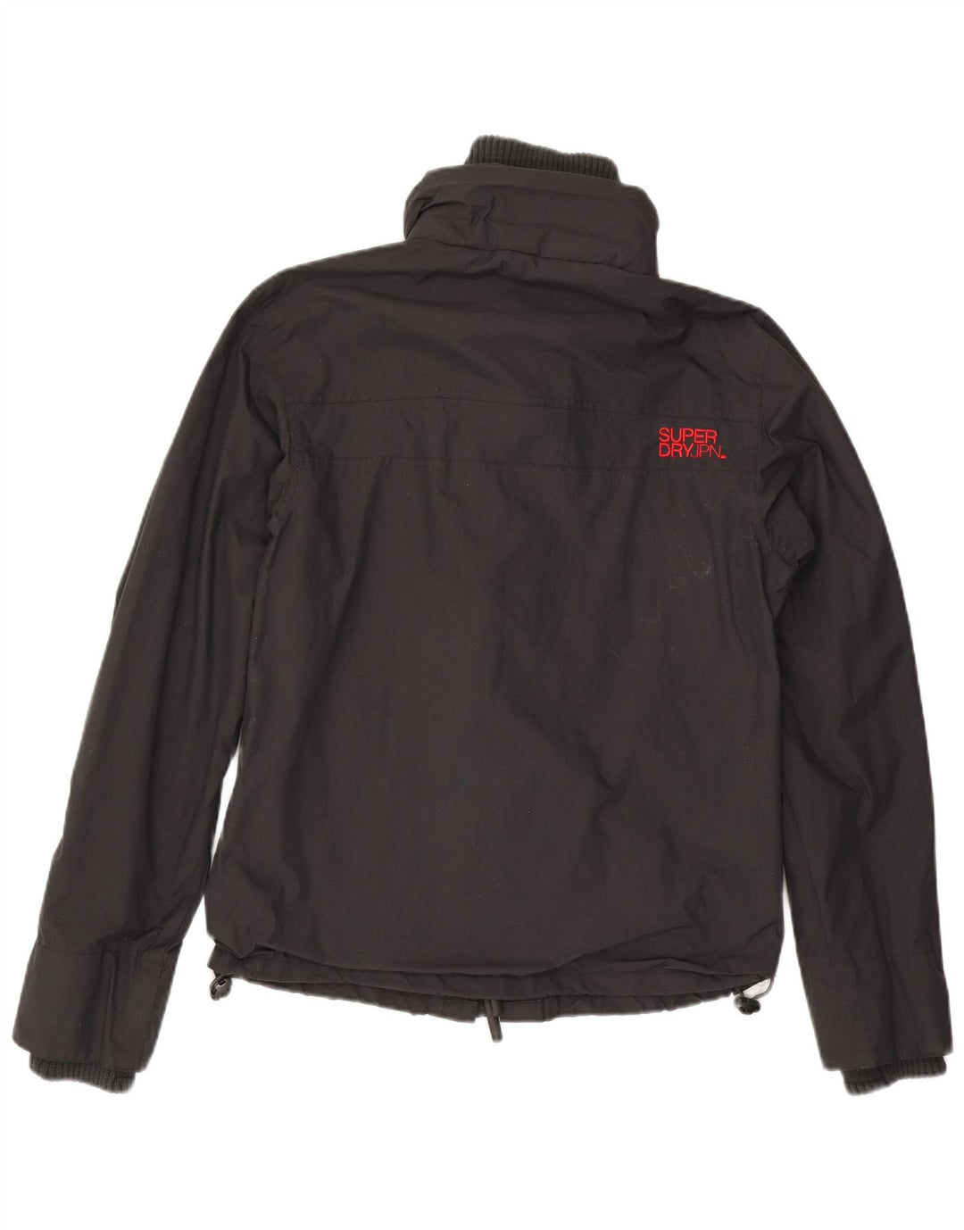 Jachetă de vânt pentru femei SUPERDRY UK 18 XL, nailon negru