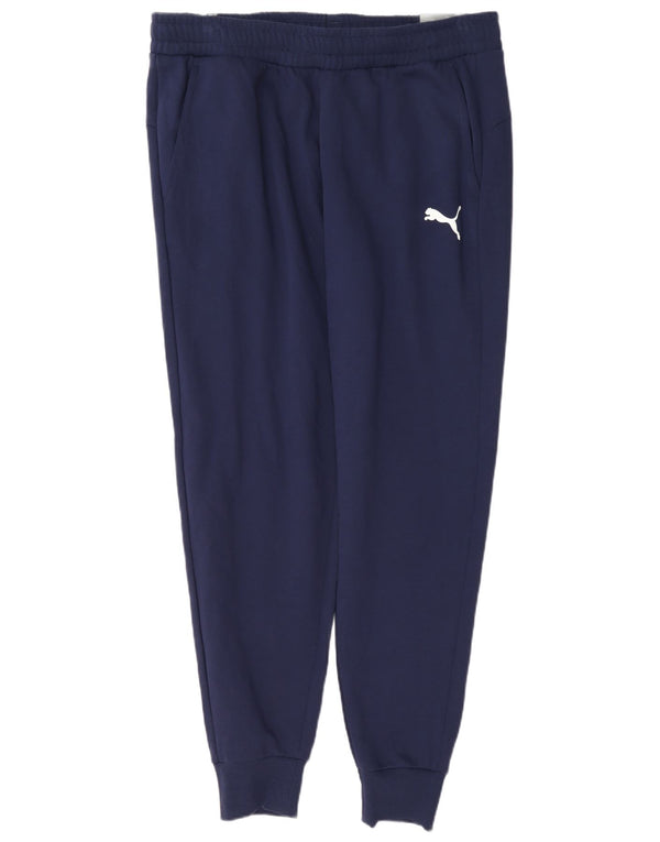Pantaloni de trening Puma pentru bărbați Joggeri XL Bumbac bleumarin