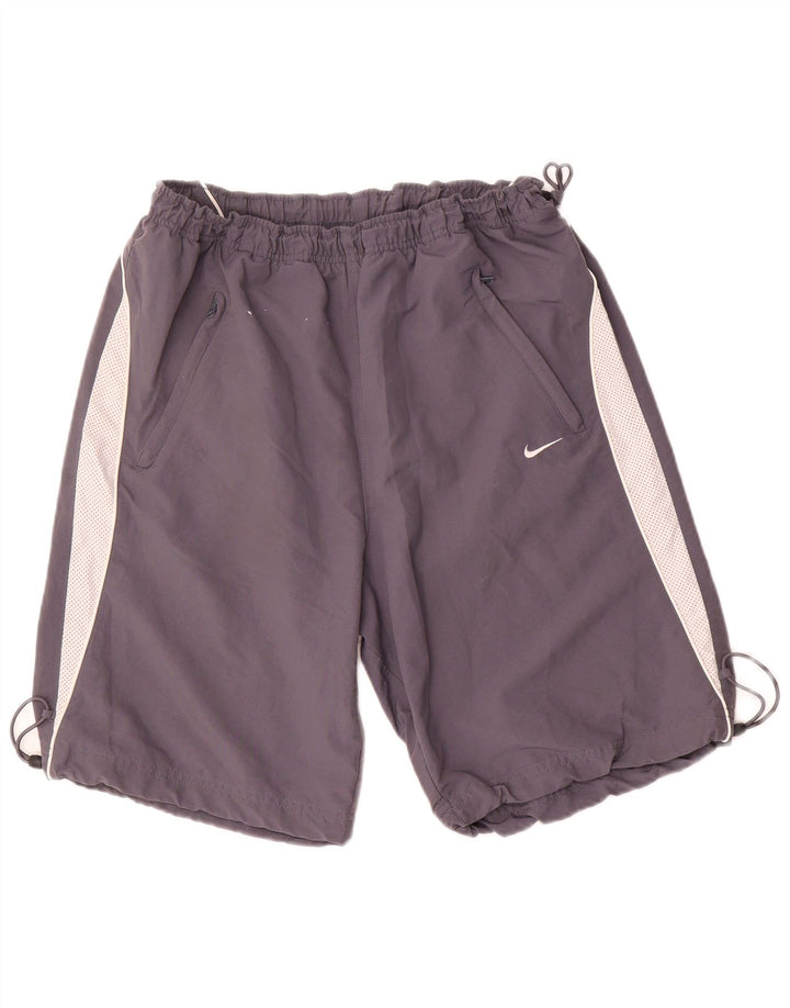 Pantaloni scurți sport Nike pentru bărbați XL, gri, blocuri de culoare