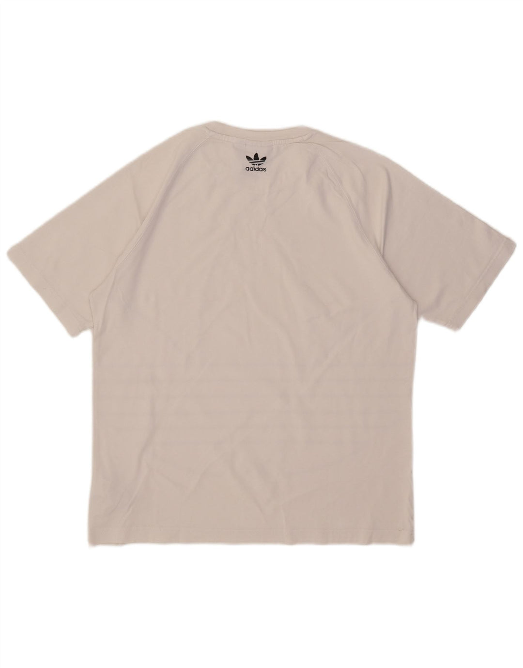 Tricou grafic pentru bărbați Adidas Top mic, alb, bumbac