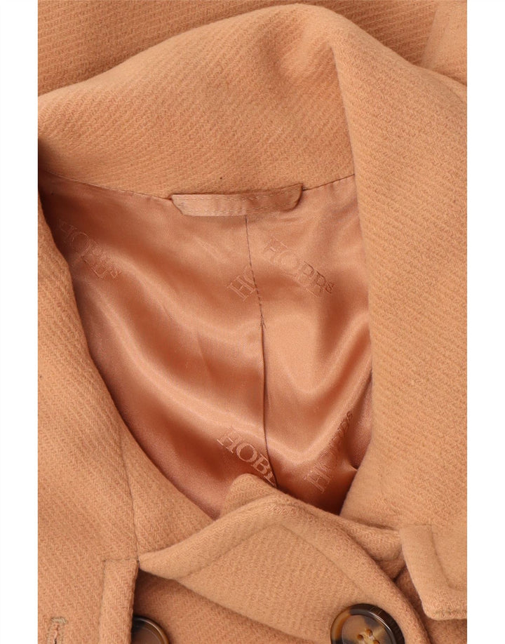 HOBBS palton pentru femei UK 8 mic bej lână