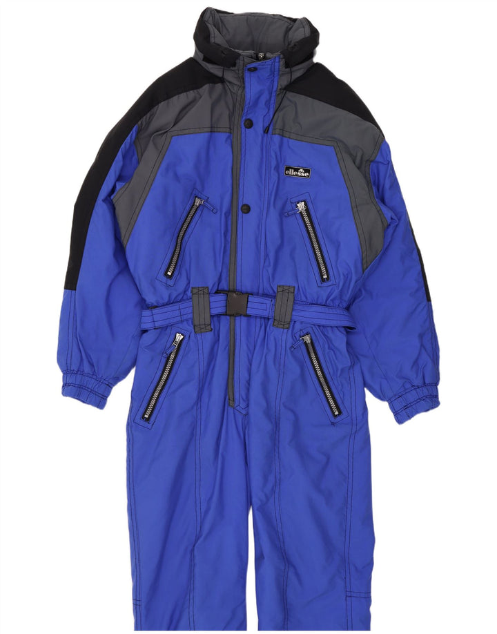 Salopetă de schi pentru bărbați Ellesse IT 54 XL, albastru, poliamidă color bloc