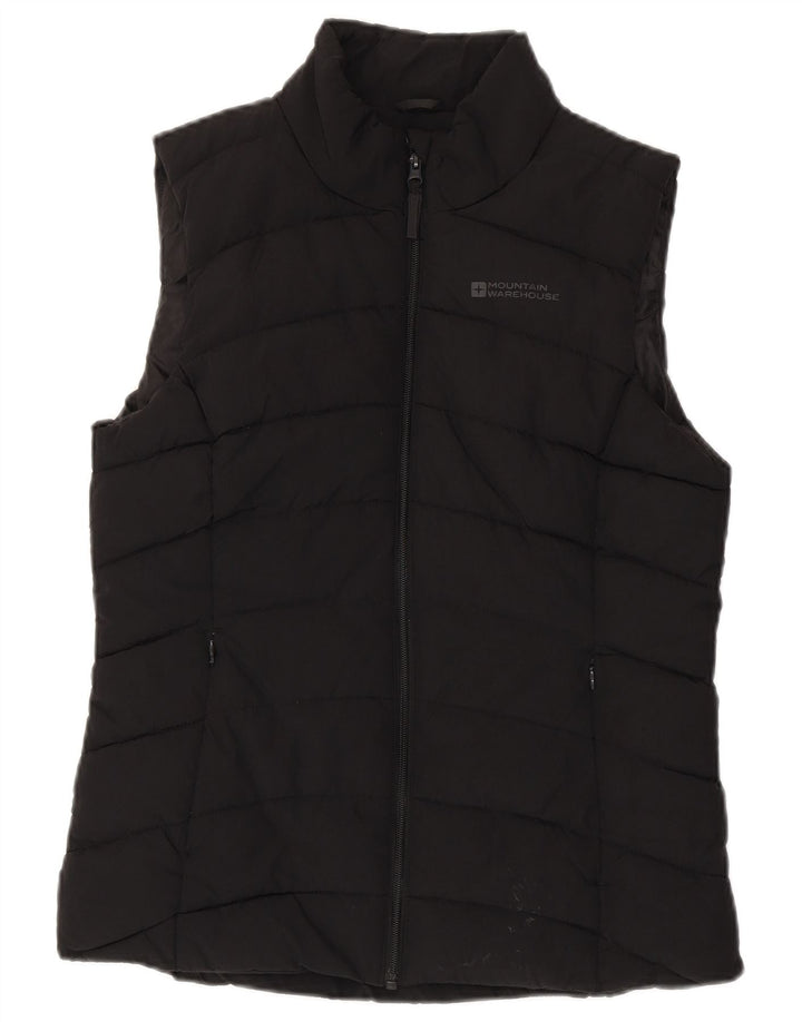 MOUNTAIN WAREHOUSE Gilet căptușit pentru femei UK 12 Medium Black Poliamidă