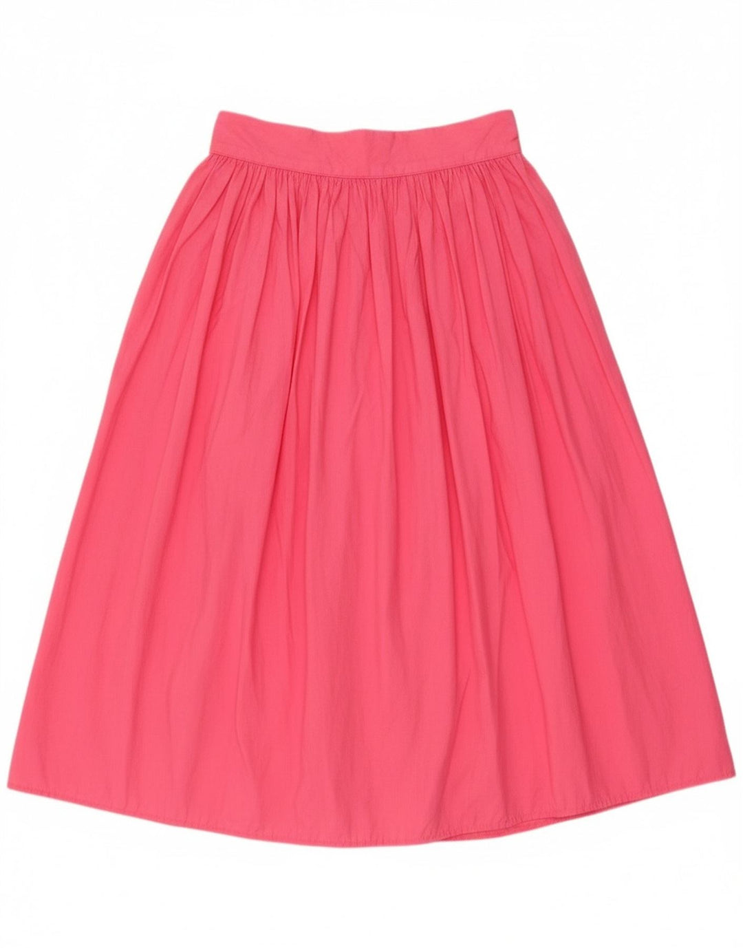 Fustă A-Line pentru femei Benetton IT 44 Medium W28 Bumbac roz