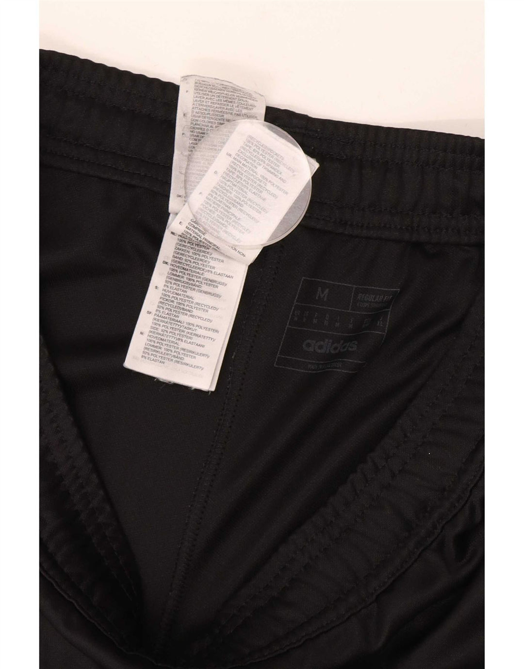 Pantaloni de trening Adidas Aeroready pentru bărbați, poliester mediu negru