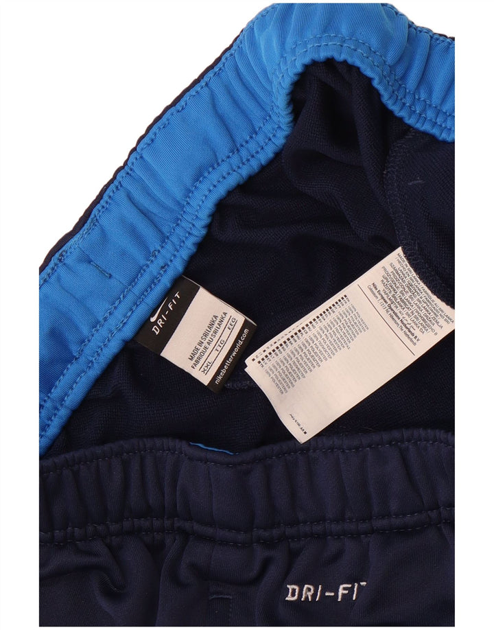 Pantaloni de trening Nike Dri Fit pentru bărbați 2XL, poliester bleumarin