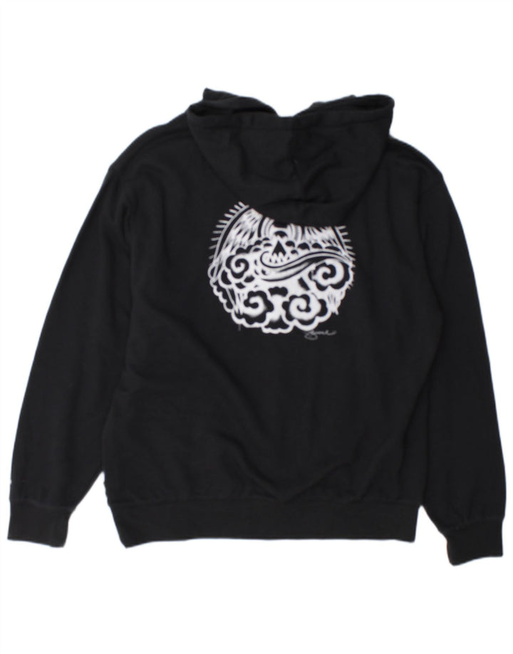 Pulover pentru bărbați Volcom Graphic Hoodie Jumper mic, negru, bumbac