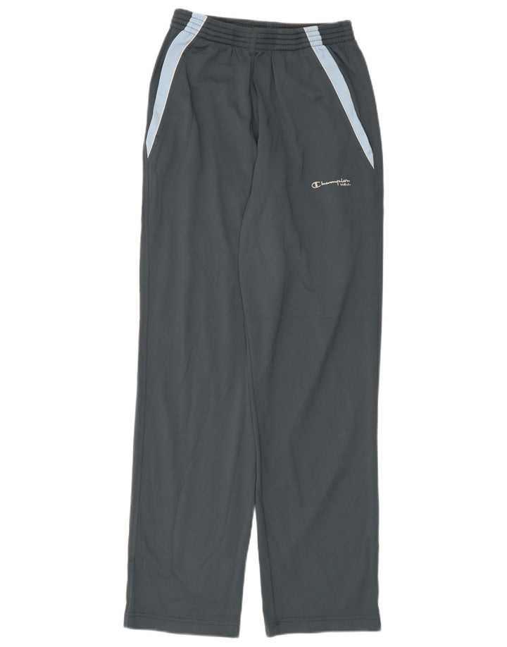 Pantaloni de trening pentru bărbați Champion, gri, poliester color bloc