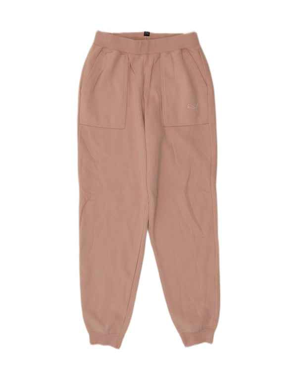 Pantaloni de trening Puma Fete Joggeri 13-14 Ani Roz Bumbac