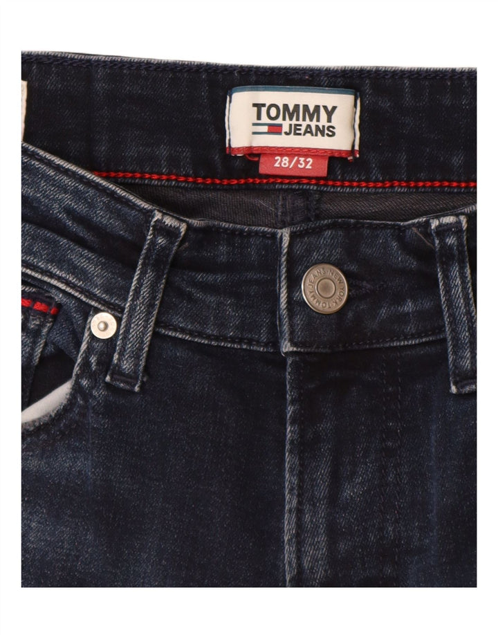 Blugi slim pentru femei Tommy Hilfiger W28 L32 bumbac bleumarin