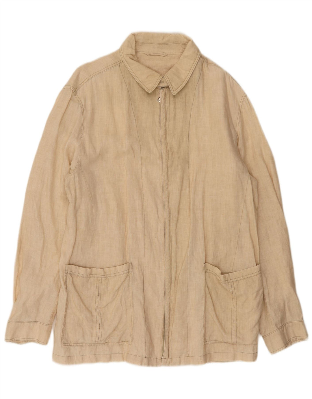 Gimo's Mens Utility Jacket UK 38 Medium Beige