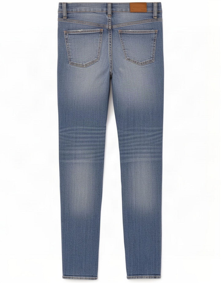 Zara, blugi subțiri, învechiți, pentru femei EU 40 Medium W30 L26 Blue