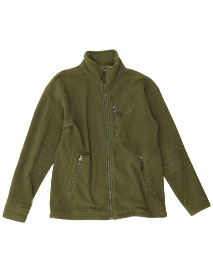 Jachetă polară pentru bărbați The North Face UK 36 Poliester verde mic