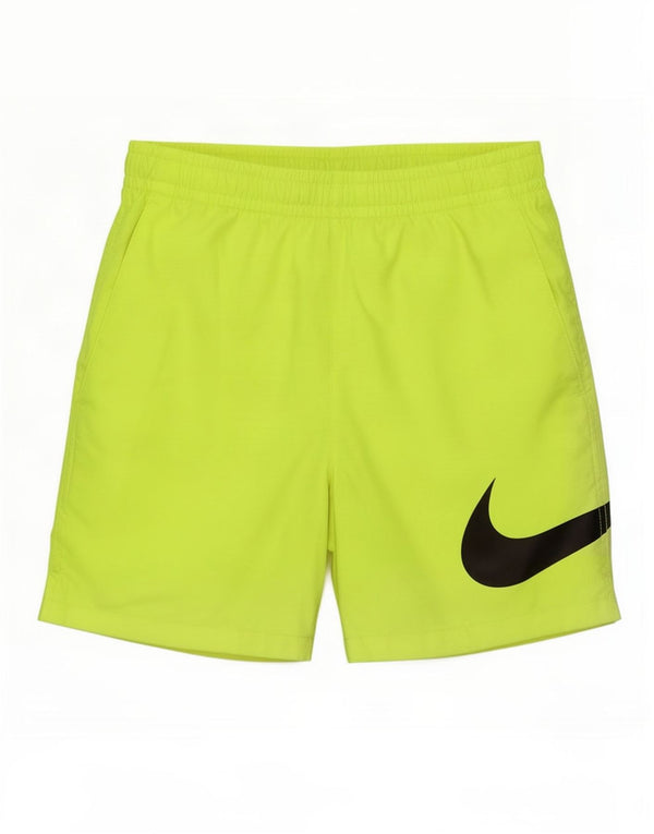 Pantaloni scurți sport grafic Nike pentru bărbați XS poliester galben