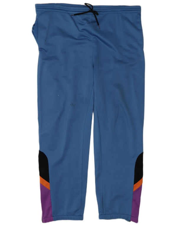 Pantaloni de trening Reebok pentru bărbați, mari, albastru, poliester color bloc