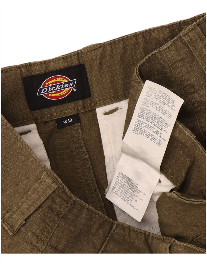 DICKIES Pantaloni drepti pentru bărbați cargo W30 L31 Kaki Poliester