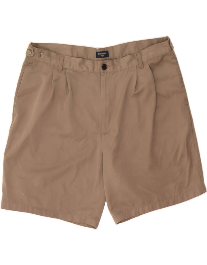 DOCKERS Mens Chino Shorts W40 XL Brown Vintage Dockers and Second-Hand Dockers from Messina Hembry 