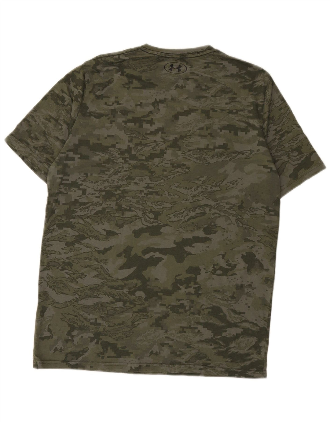 Tricou Under Armour pentru bărbați Top Medium Green Camouflage