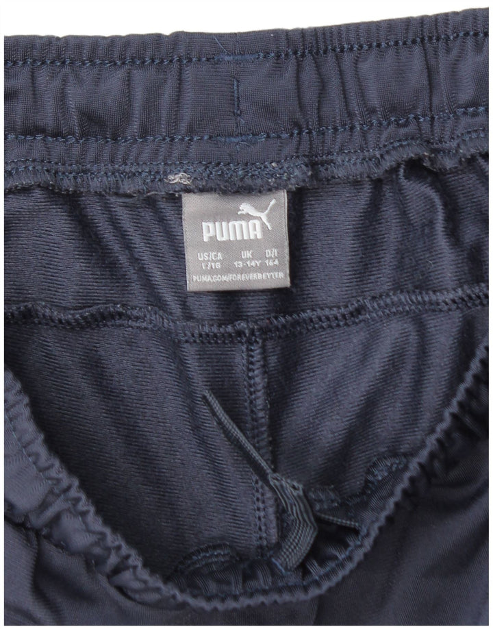 Pantaloni scurți sport Puma pentru băieți 13-14 ani, bleumarin