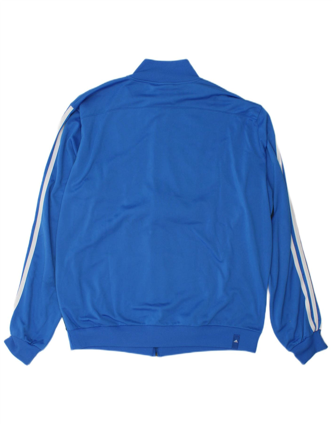 Jachetă de trening pentru bărbați Adidas UK 48/50 XL, albastru, poliester color bloc