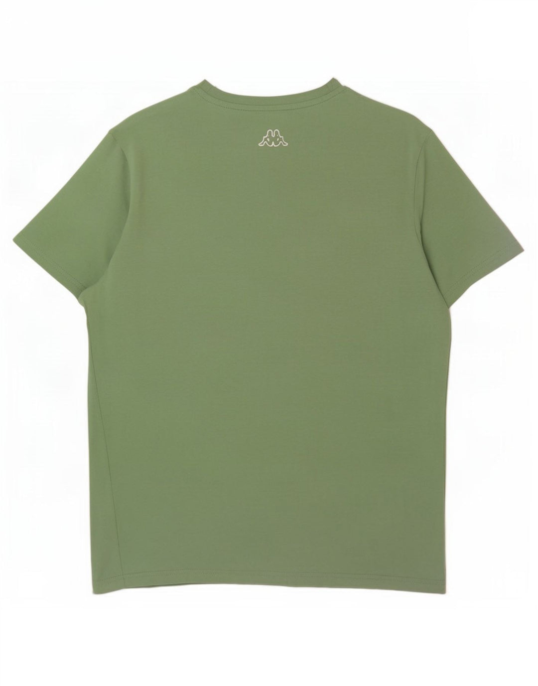 Tricou grafic pentru bărbați Kappa Top din bumbac verde mediu