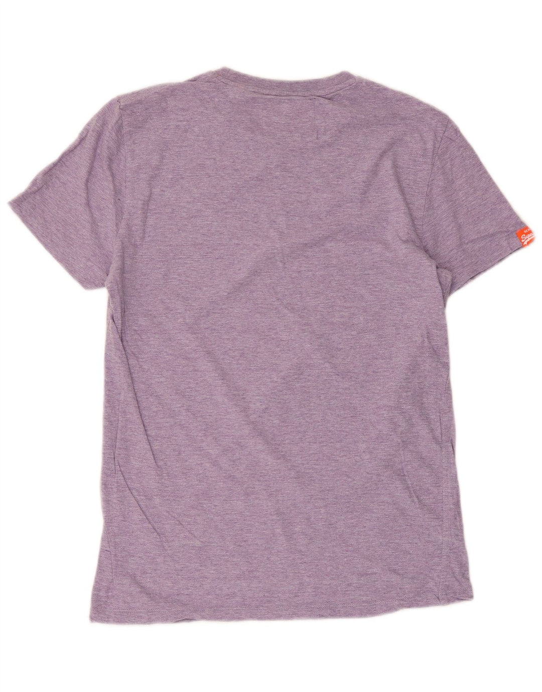SUPERDRY Tricou pentru bărbați Top din bumbac violet mediu